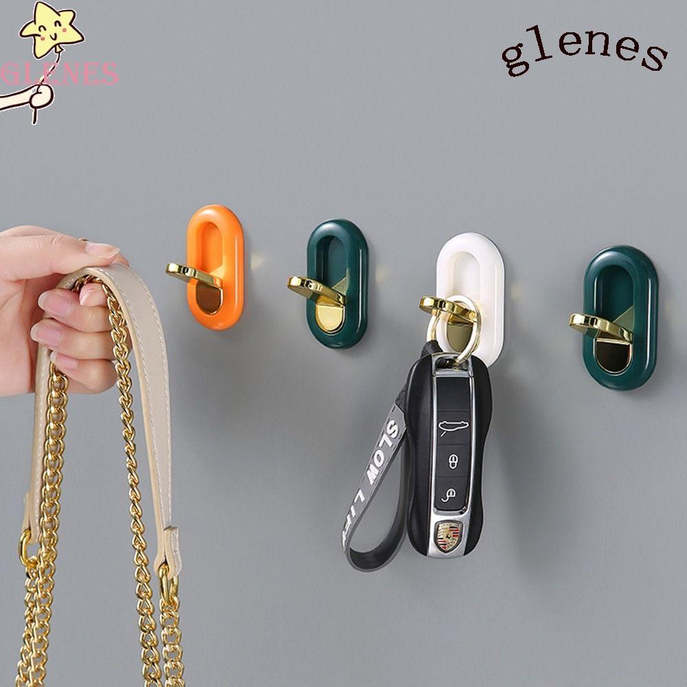 Móc Treo Đồ Dán Tường Bằng Nhựa Đa Năng Không Cần Khoan Lỗ