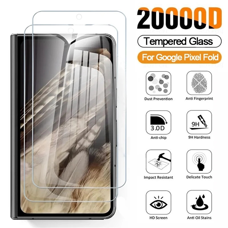 Kính Cường Lực 9H HD Chống Dầu Bảo Vệ Màn Hình Cho Google Pixel Fold