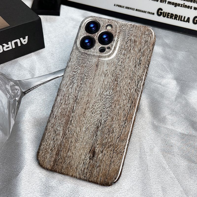 Ốp Điện Thoại Họa Tiết Vân Gỗ Thời Trang Sang Trọng Cho iPhone1412 xs xr13 / / Promax 11 LYVH