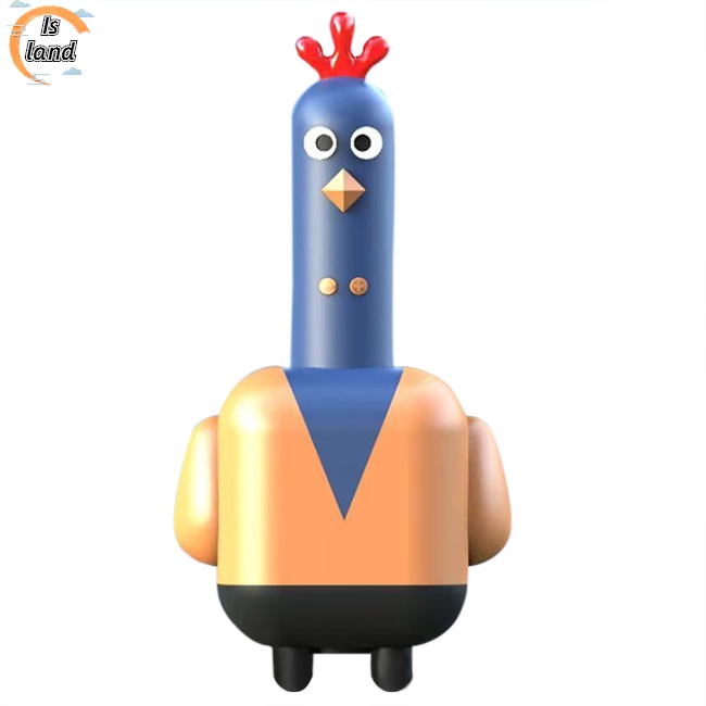 Loa Bluetooth Ak-100 Thiết Kế Hình Gà Con Dễ Thương Sáng Tạo Dùng Làm Quà Giáng Sinh