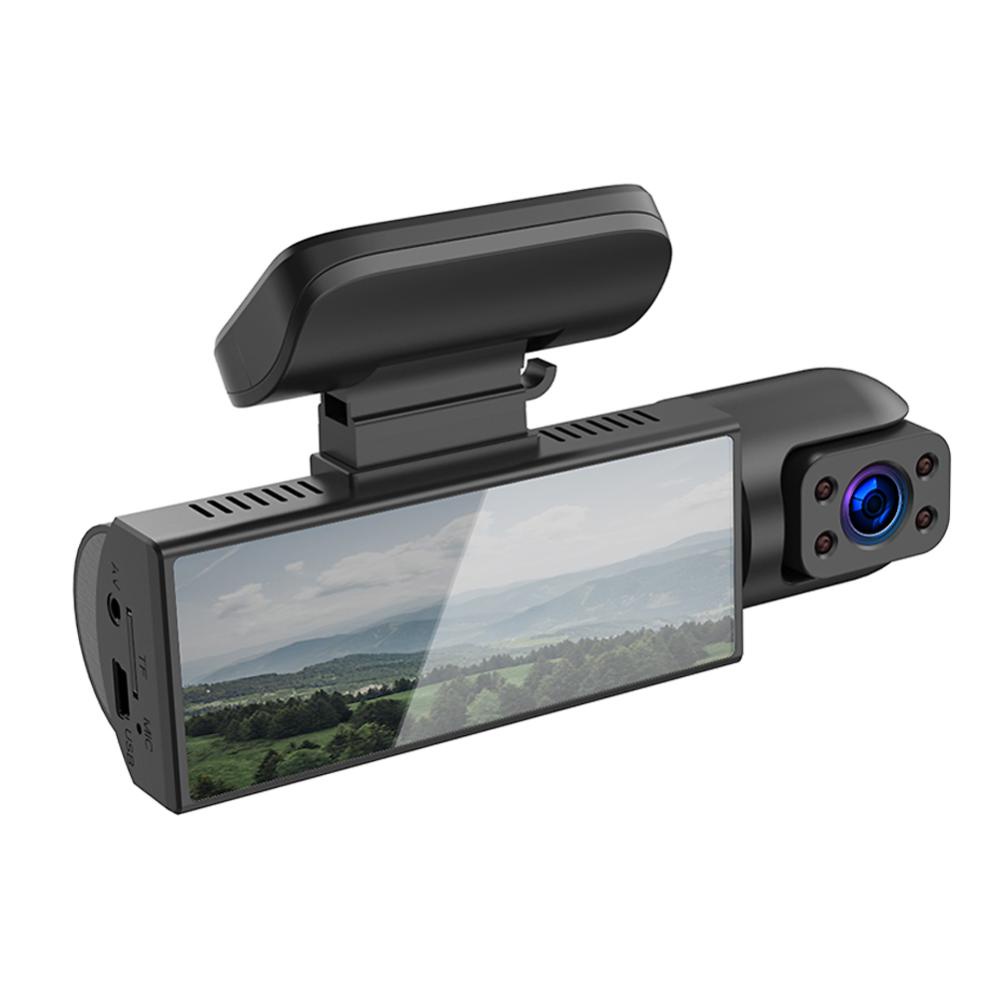 Máy Quay Hành Trình DVR G6V2 Cảm Ứng Kép 3.16-inch Có Chế Độ Nhìn Đêm Góc Rộng Cho Xe Hơi