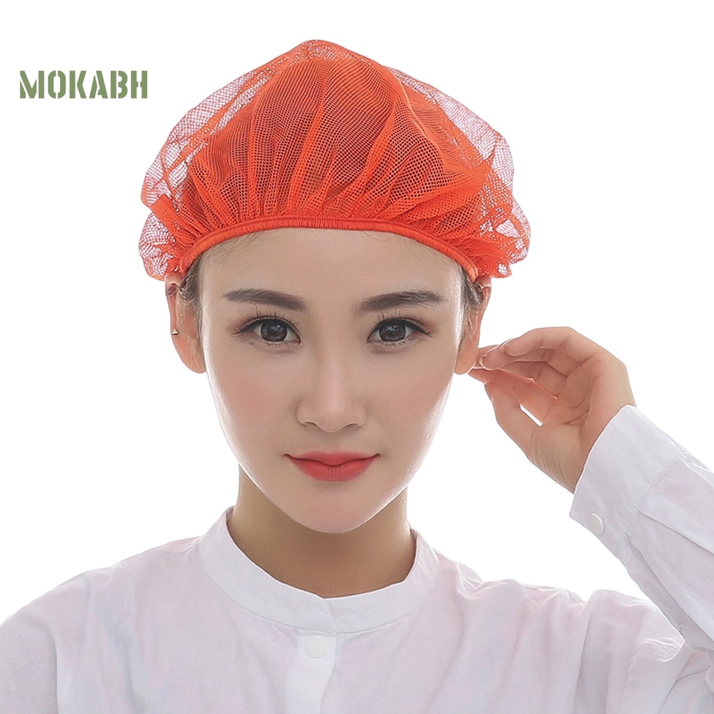 [Mok Abh] Mũ Lưới Thoáng Khí Chống Rớt Chống Bụi Chống Ngã Có Thể Điều Chỉnh Dành Cho Nam Nữ Làm Việc Hàng Ngày
