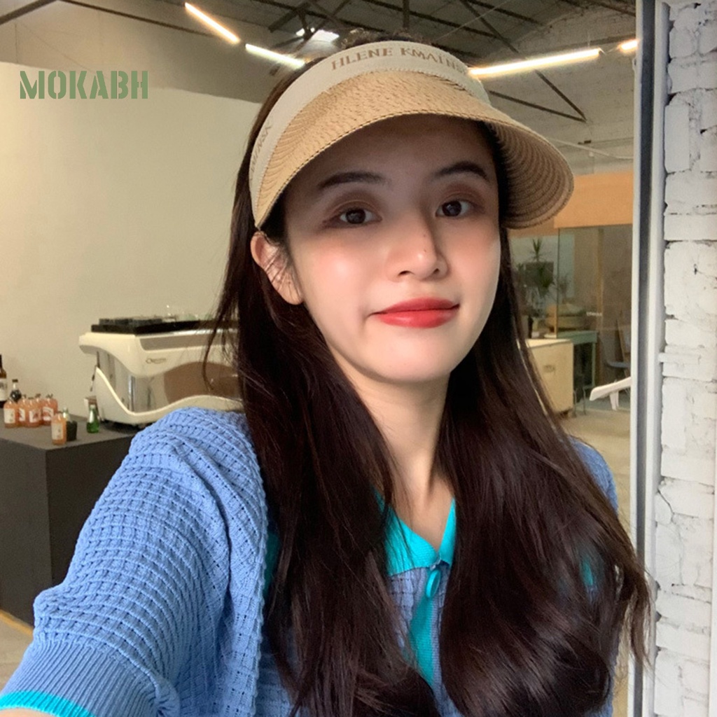 Mũ Lưỡi Trai Hở Chóp Chống Nắng Chống Tia UV Chống Rơi Bền Bỉ Thời Trang Mùa Hè