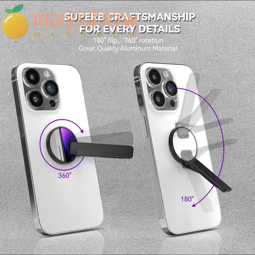 MAYSHOW Giá Đỡ Điện Thoại Bằng Kim Loại Có Thể Gập Lại Được