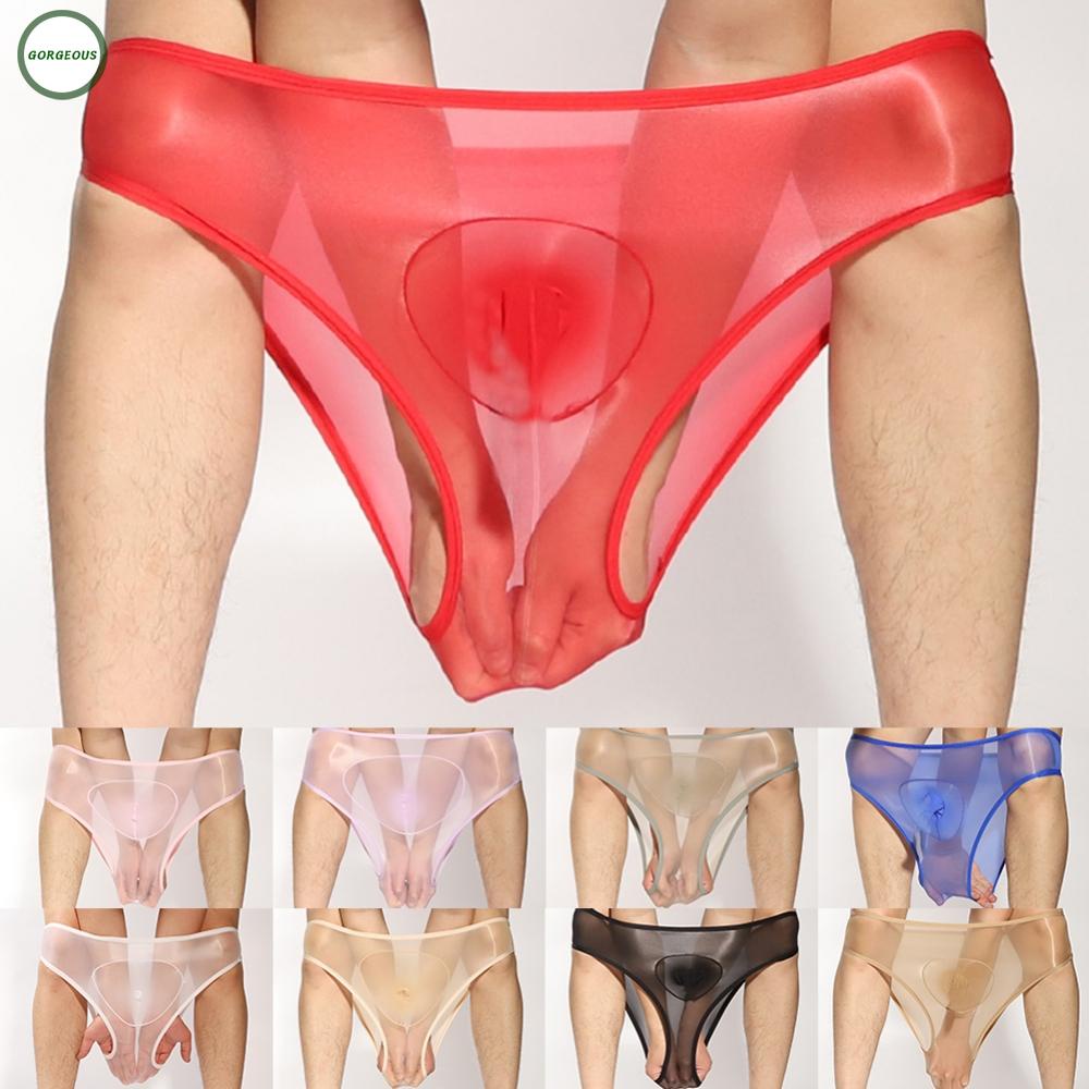 New Coming~Sheer Nylon Stretch Pantyhose Shorts Sexy and Seamless Underwear for Men and Women#Home Essentialses