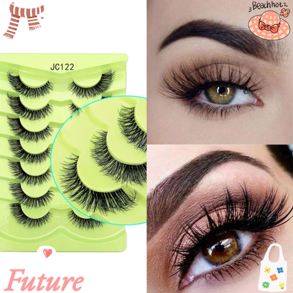Lông Mi Giả Dày Và Dài Mềm Mại Dùng Trang Điểm Thủ Công