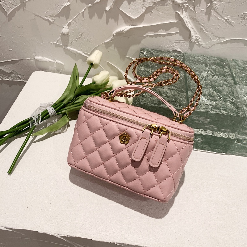 Túi Đeo Chéo Dây Xích Đính Đá Kim Cương Thời Trang Dành Cho Nữ