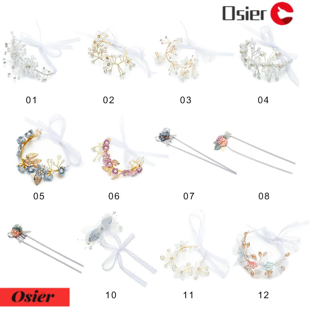 1 Vòng Hoa Đeo Cổ Tay Cho Cô Dâu Trong Tiệc CướiVòng Đeo Tay Họa Tiết Hoa Thắt Dây Xinh Xắn Thời Trang