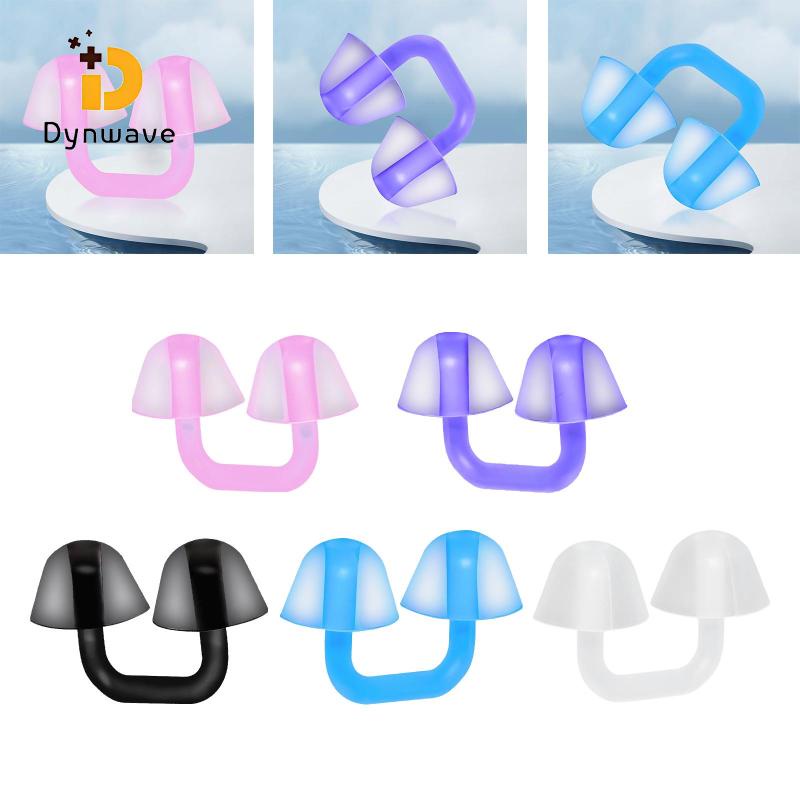 Kẹp Mũi Bằng Silicone Chống Thấm Nước Thoải Mái Dành Cho Người Mới Tập Bơi