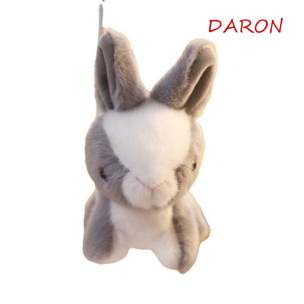 Móc Khóa Thỏ Nhồi Bông Tai Dài Đáng Yêu