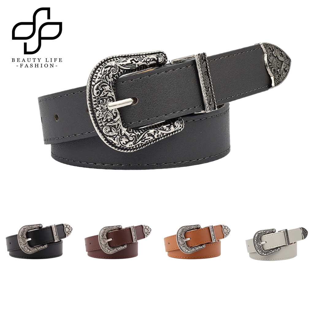 Thắt Lưng Bản Rộng Phong Cách Retro Đơn Giản Nhỏ Gọn Bền Bỉ