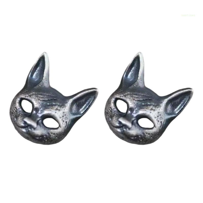 Khuyên Tai Hình Đầu Mèo Thời Trang Cho Nữ