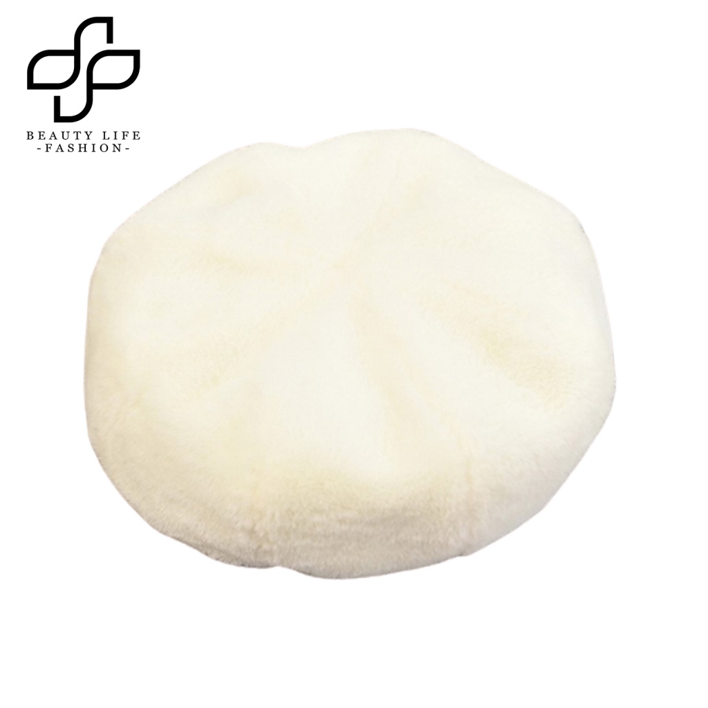 Mũ Beret Màu Trơn Ấm Áp Thời Trang Thu Đông Cho Nữ