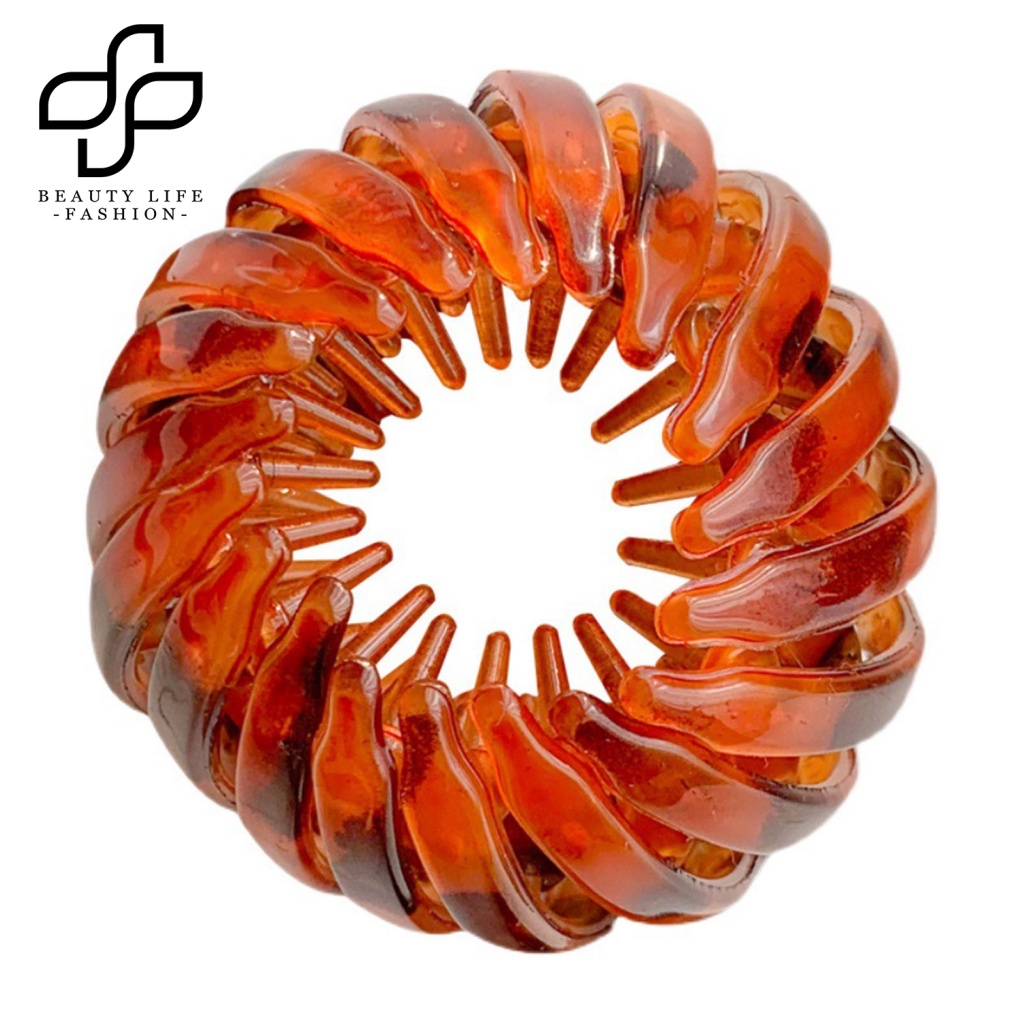 Búi Tóc Nhựa Hình Tổ Chim Phong Cách Vintage Cho Nữ