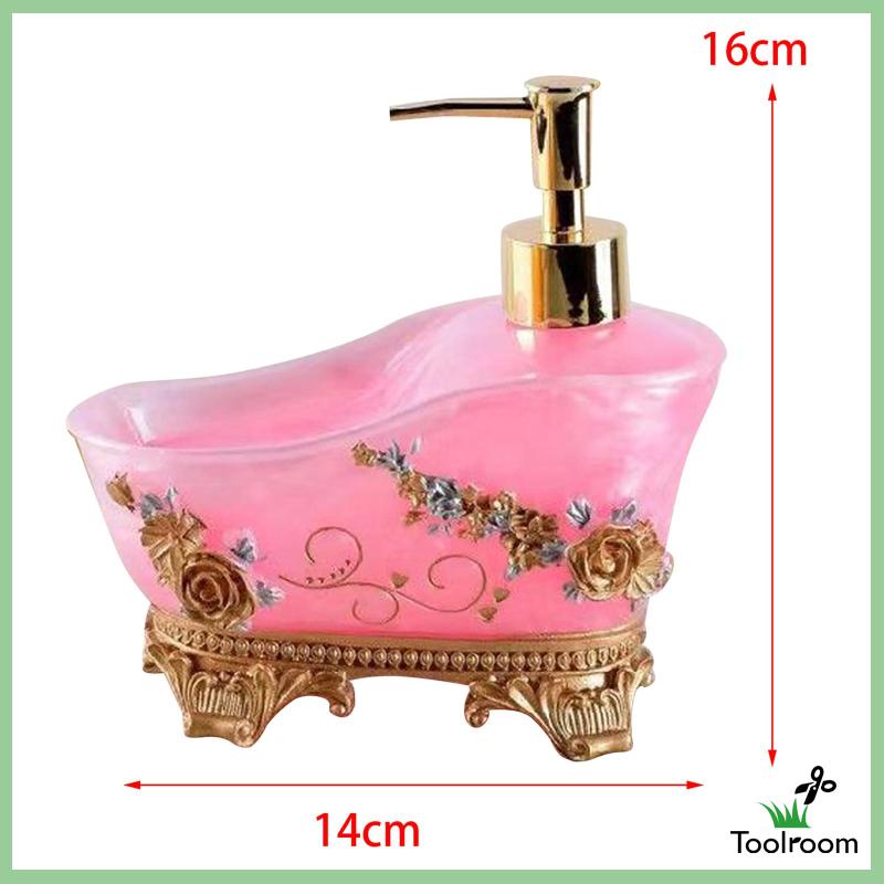 1 Bình Xịt Xà Phòng Dạng Lỏng Bằng Nhựa Resin Tiện Dụng Cho Phòng Tắm