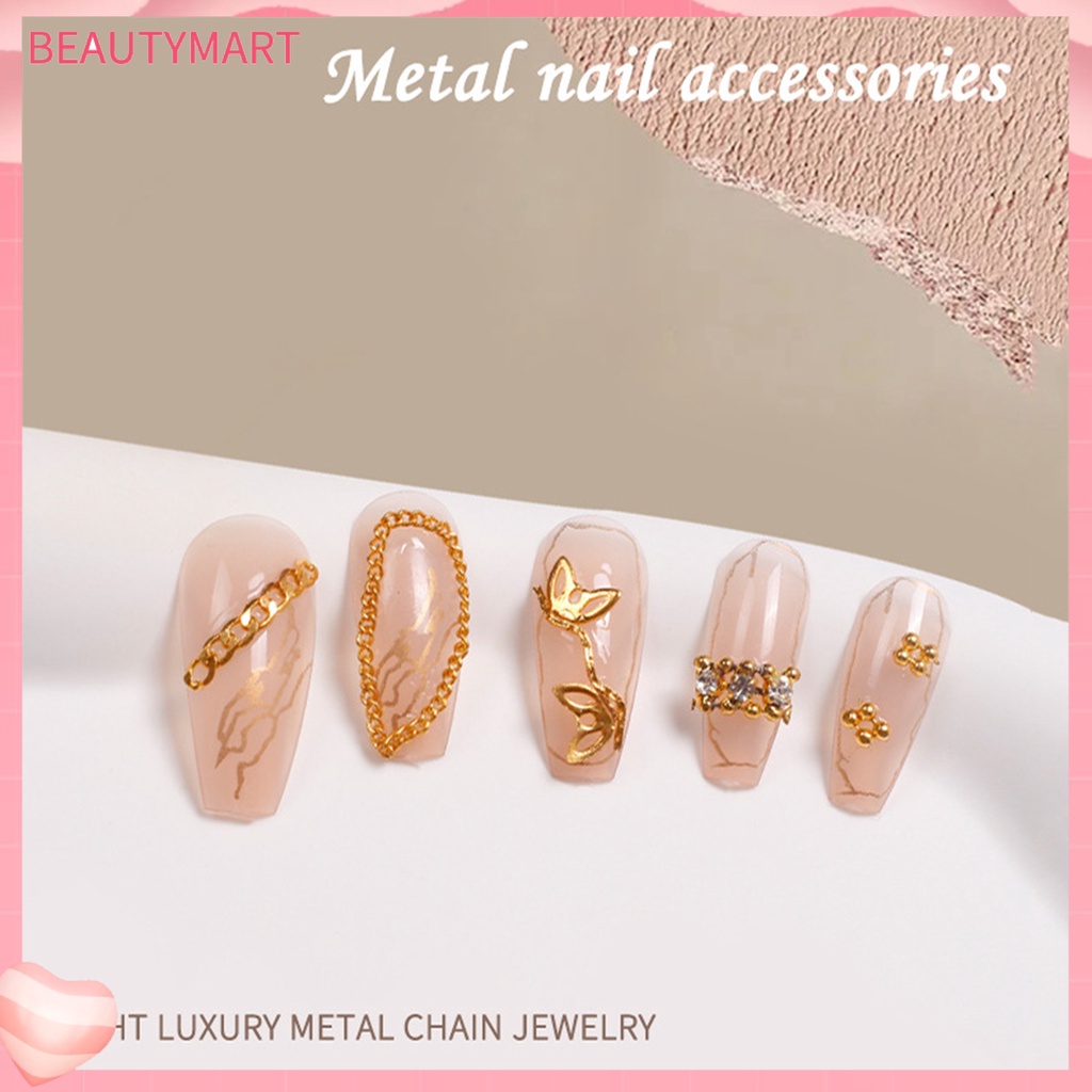 Hộp 12 Ngăn Đựng Phụ Kiện Trang Trí Móng Tay Tạo Hiệu Ứng 3D DIY