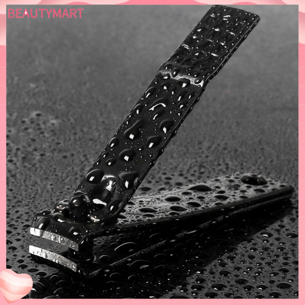 Kềm Cắt Móng Tay 3 Kiểu Cong Bằng Thép Không Gỉ Màu Đen