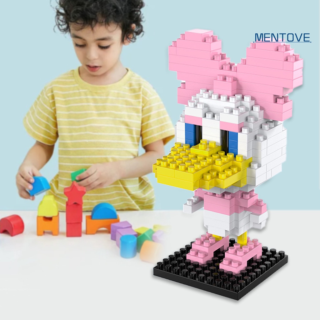 1 Hộp Đồ Chơi Lắp Ráp Hình Khối Mini Dễ Thương An Toàn Cho Bé