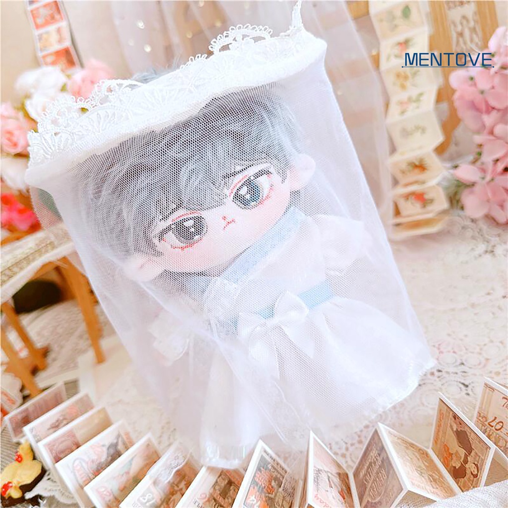 1 Set Khẩu Trang 20cm Chống Trầy Xước Thoáng Khí Dễ Giặt Cho Búp Bê