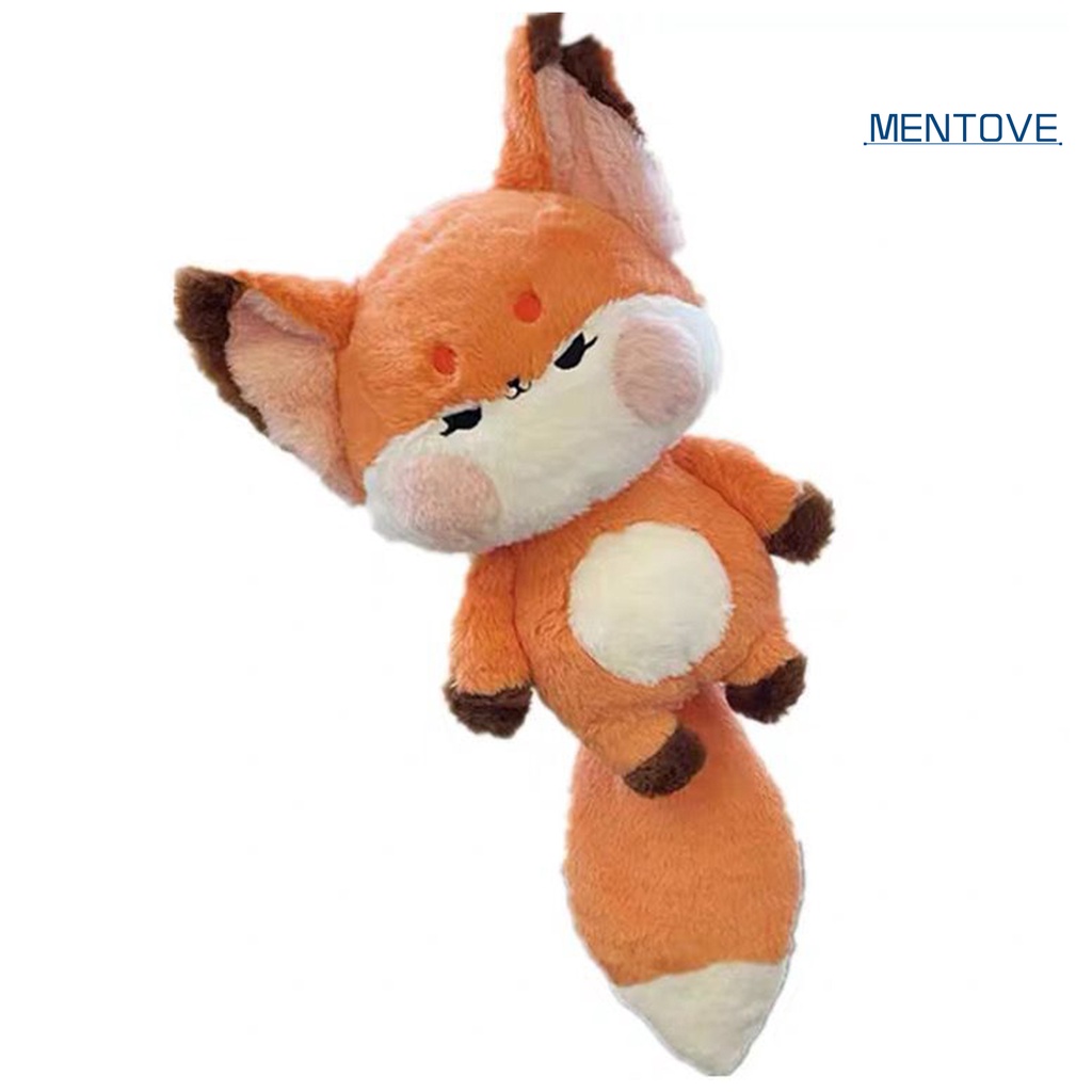 Thú Nhồi Bông Hình Cáo Đuôi To 60 / 100cm Bằng Cotton PP Mềm Mại Làm Quà Sinh Nhật Cho Bé