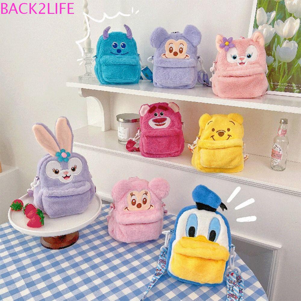 Túi Xách Nữ 2life JK Họa Tiết Gấu / Dâu Tây Dễ Thương