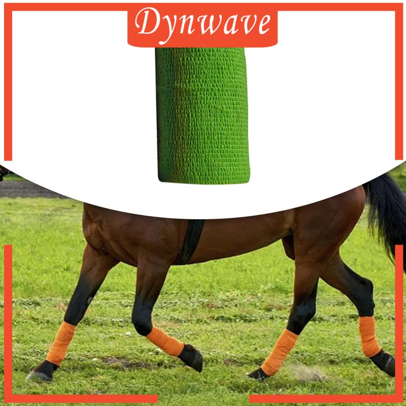 Cuộn Băng Quấn Mắt Cá Chân Tự Dính Bằng Vải Không Dệt Rộng 4 inch Co Giãn Dành Cho Thú Cưng