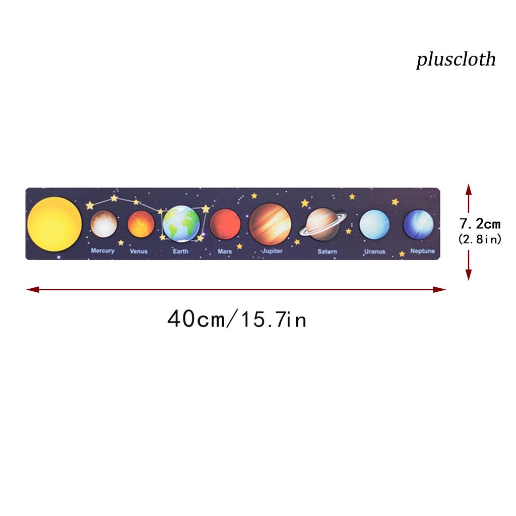 Đồ Chơi Xếp Hình 3D 9 Hành Tinh Hệ Mặt Trời Bằng Gỗ Nhiều Màu Sắc Giáo Dục Nhận Thức Cho Trẻ Mẫu Giáo