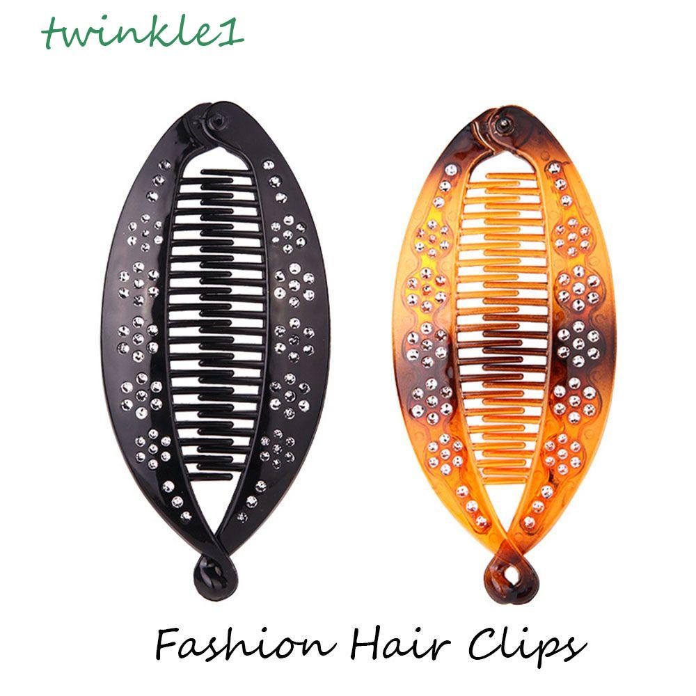 Kẹp Tóc Hình Quả Chuối / Cá Lấp Lánh Thời Trang Cho Nữ DIY|Kẹp Tóc Thiết Kế Xinh Xắn Thời Trang