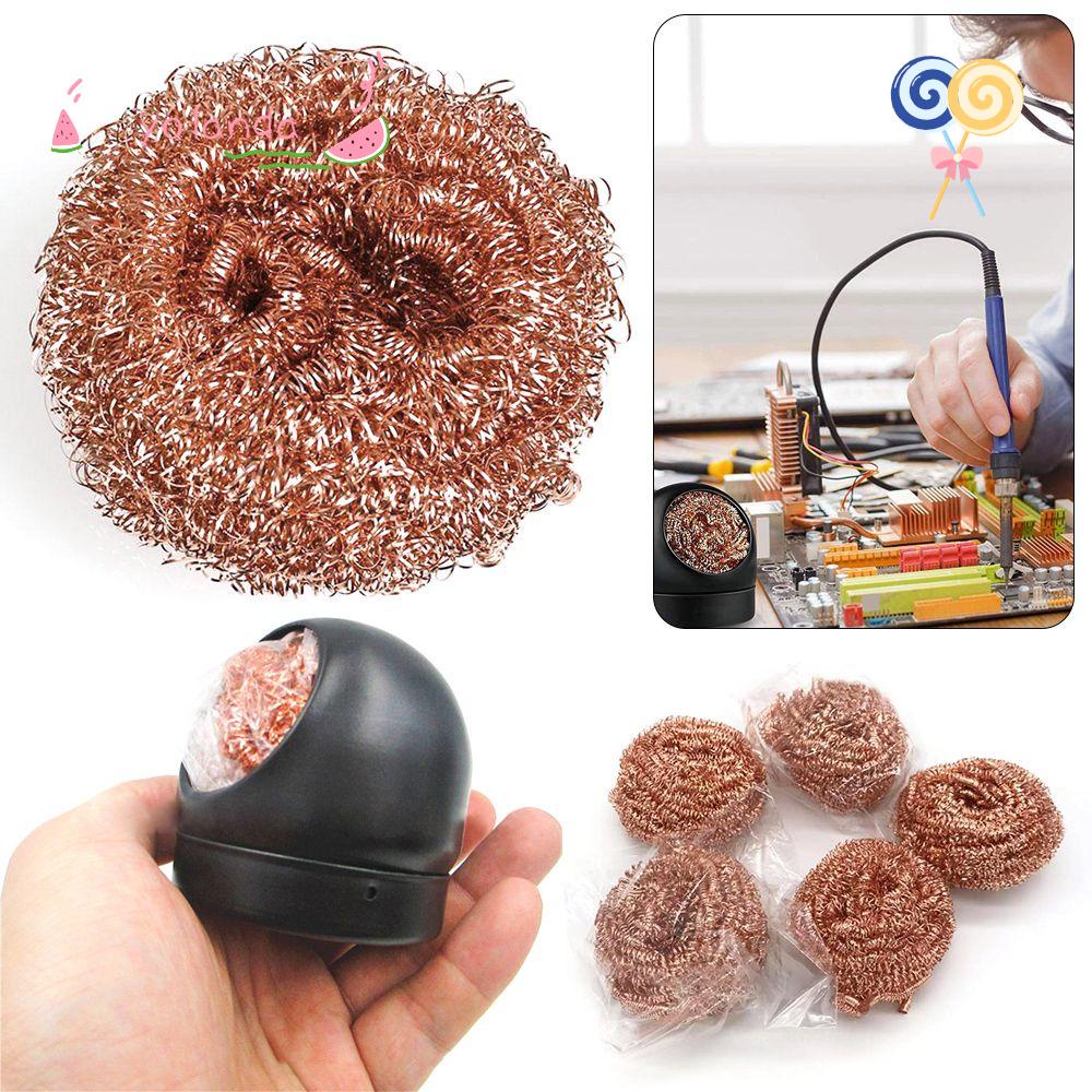 Dây Vệ Sinh Loại Bỏ Cặn Hàn Chất Liệu Đồng Tiện Dụng