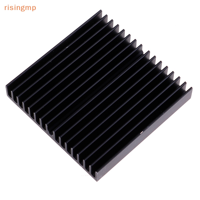 1 Chip Tản Nhiệt Bo Mạch Chủ Bằng Nhôm Màu Đen Kích Thước 60 * 60 * 10mm
