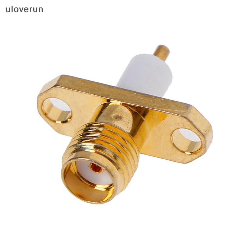 Uloverun Ổ Cắm SMA Cái PTFE w / 2 Lỗ Kết Nối RF