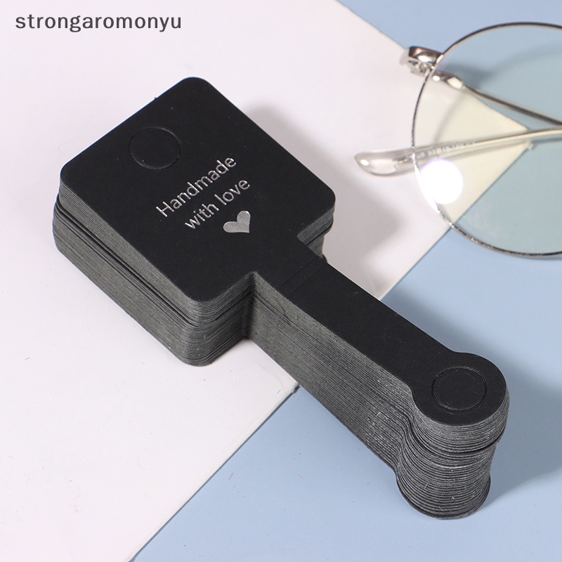 Set 50 Tấm Giấy Để Trưng Bày Trang Sức Tiện Lợi 4x10cm