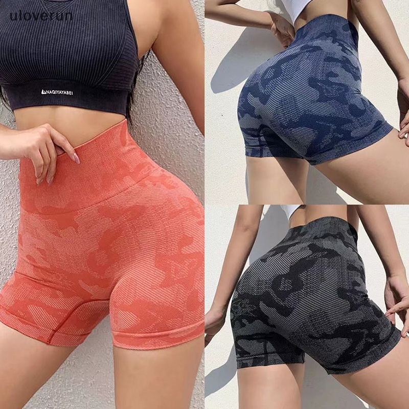 Quần Short Ôm Sát Co Giãn Thoáng Khí Dành Cho Nữ