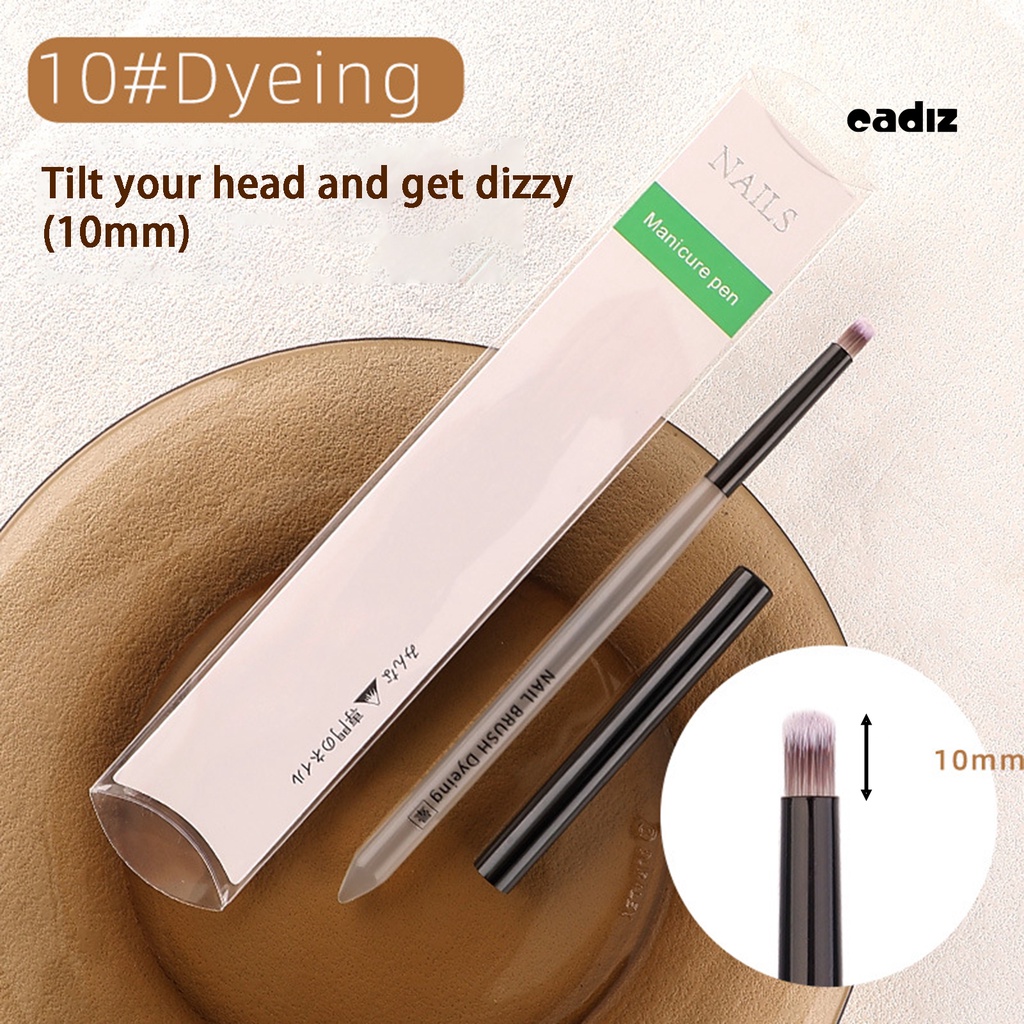 Bút Vẽ Móng Tay Nghệ Thuật Với Vỏ Kim Loại Với Vỏ Acrylic Mềm Mại Và Tay Cầm Bằng Kim Loại Thoải Mái Dành Cho Sơn Gel UV