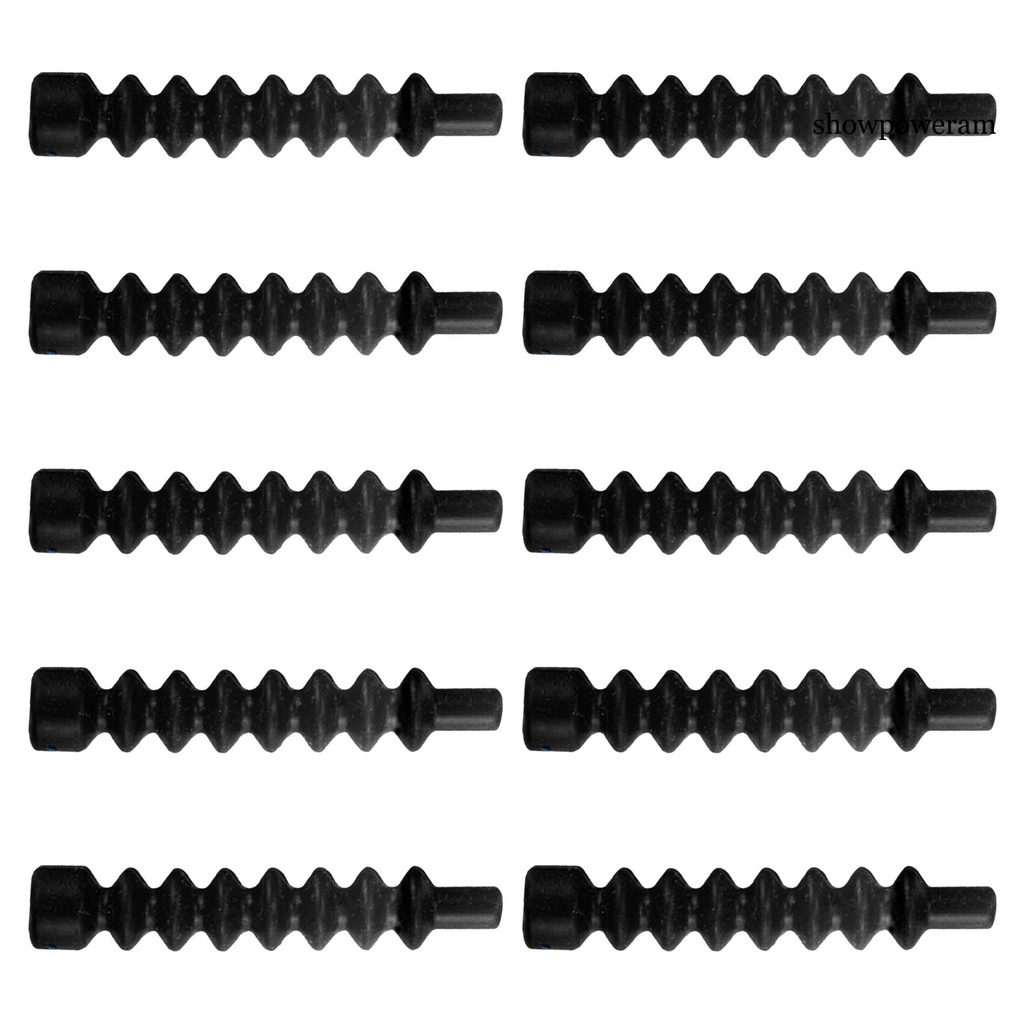 Set 10 Ống Cao Su Chữ V Bọc Cần Gạt Số Xe Hơi Chống Nước Chống Bụi Chống Mài Mòn