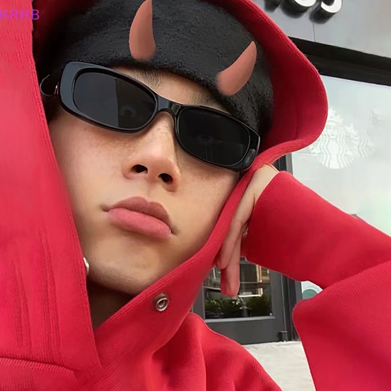 Kính Mát Gọng Vuông Nhỏ Phong Cách Vintage Thời Trang Cho Nữ Mới