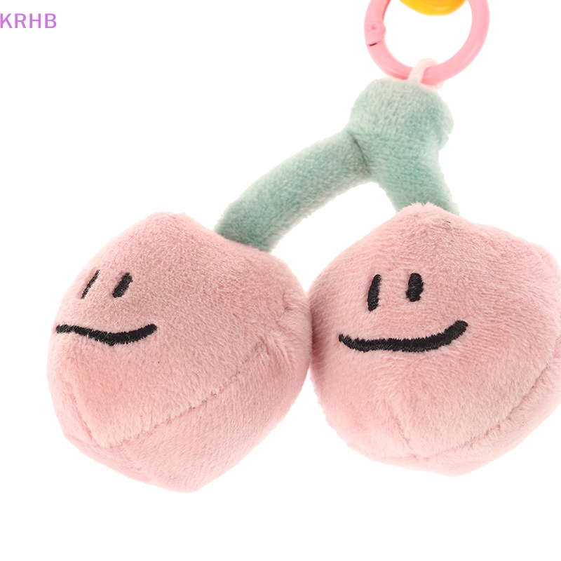 1 Móc Khóa Quả Cherry Nhồi Bông Dễ Thương Mới