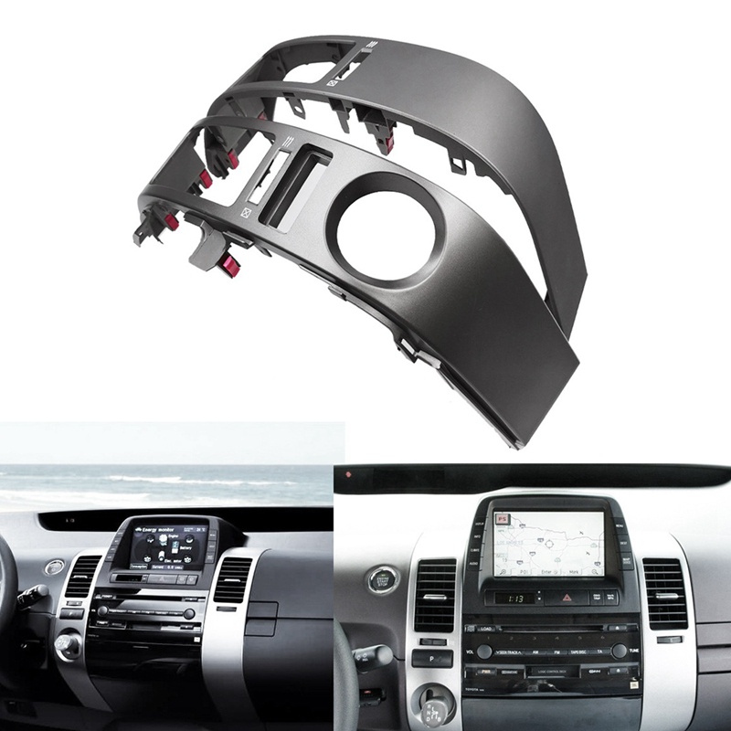 Khung Trang Trí Bảng Điều Khiển Máy Điều Hòa Cho toyota prius 2004-2009 Ốp