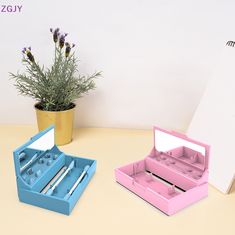 Set 2 Tăm Bông ZGJY Bằng Silicon Có Thể Tái Sử Dụng Trang Điểm Mắt Mascara Mới