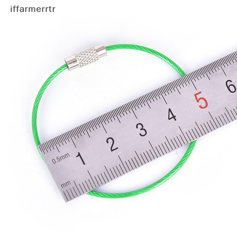 Vòng Khóa Dây Cáp Chìa Khóa Bằng Thép Không Gỉ