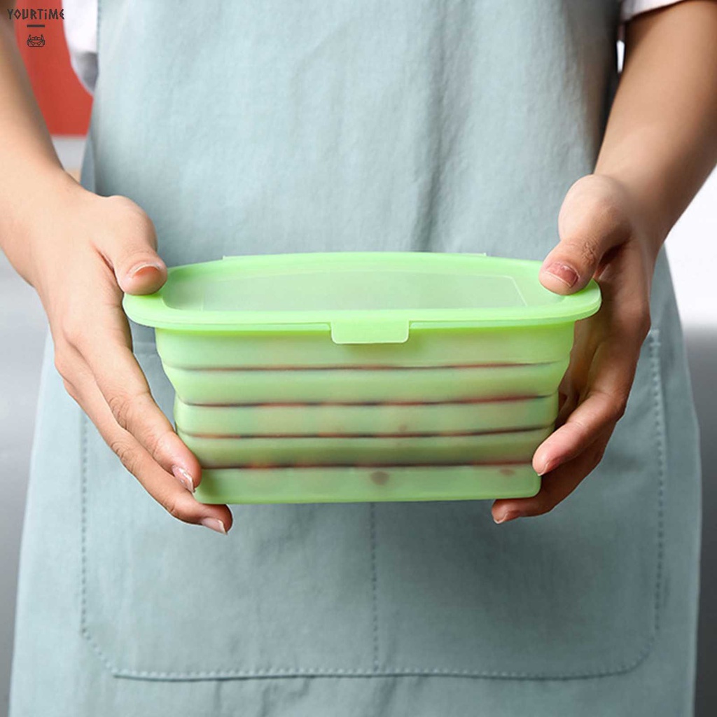 Hộp Silicone Đựng Thực Phẩm Có Nắp Đậy Tiện Lợi