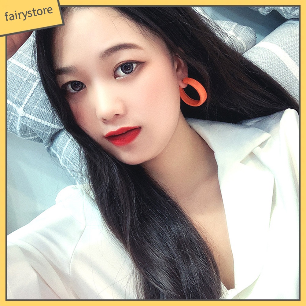 Bông Tai Hình Cánh Hoa Dạng Móc Thời Trang Dành Cho Nữ