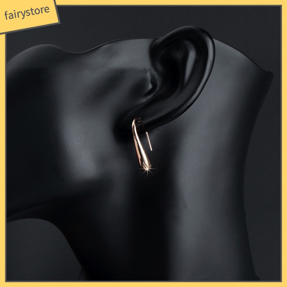 Bông Tai Hình Giọt Nước Bằng Hợp Kim Thời Trang Dành Cho Nữ