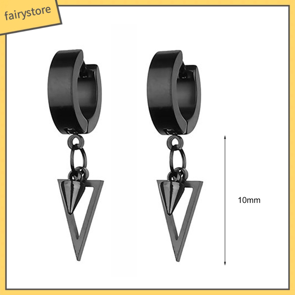 1 Bông Tai Nam Đính Đá Nhiều Hình Dạng Màu Sắc Phong Cách Gothic