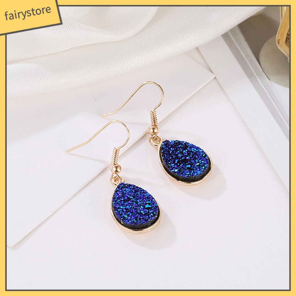 Bông Tai Hình Giọt Nước Thiết Kế Độc Đáo Thời Trang Cho Nữ