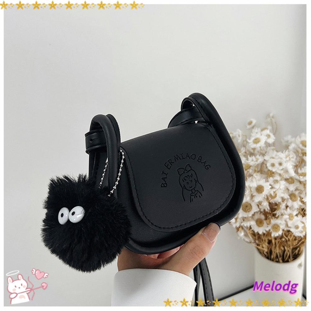 MELODG Túi Da Đeo Chéo Màu Trơn Thời Trang 2023 Cho Nữ