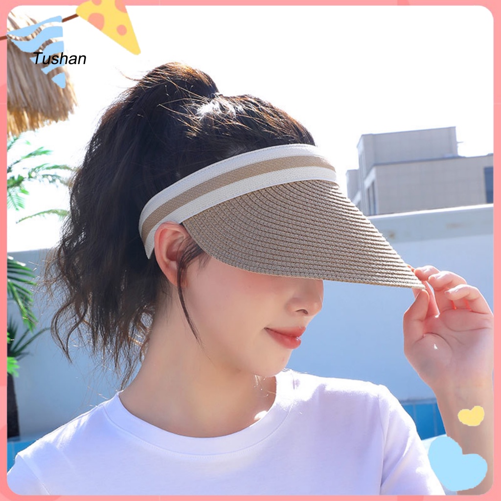 Nón Cối Rộng Vành Chống Nắng / Tia UV / Chống Trượt Thiết Kế Thoáng Khí Thời Trang Mùa Hè Cho Nữ