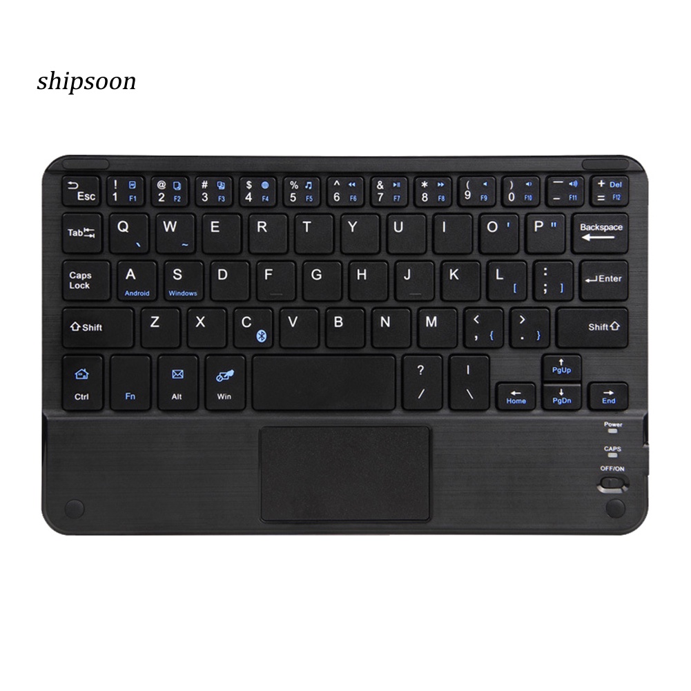 Bàn Phím Bluetooth Không Dây Siêu Mỏng 59 Phím Có Cảm Ứng Cho Máy Tính Bảng / Laptop