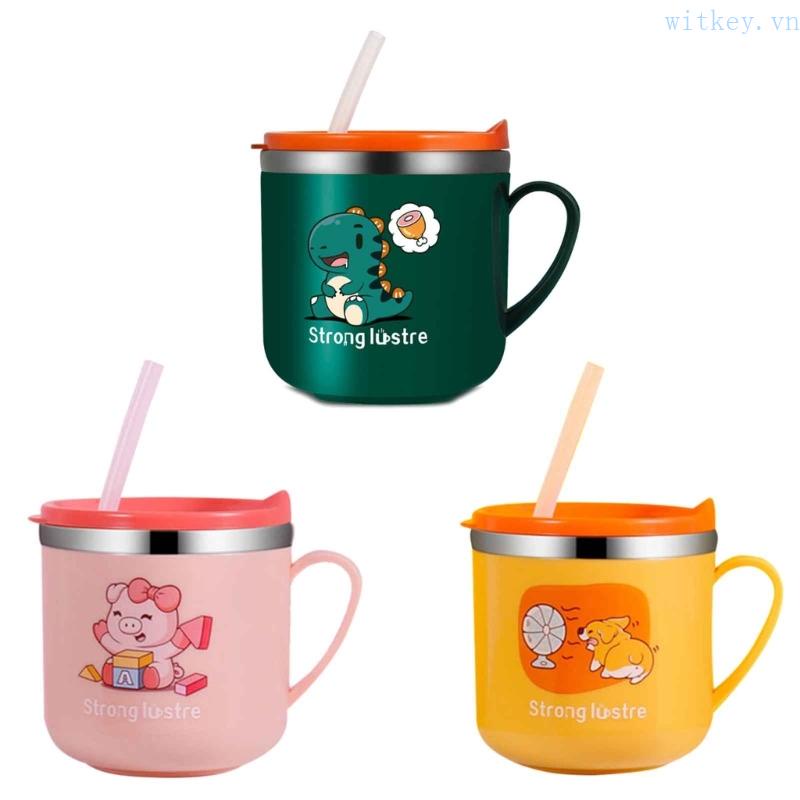 Bình Nước Giữ Nhiệt Bằng Thép Không Gỉ An Toàn Cho Bé