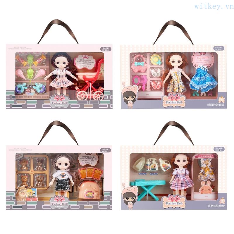 Búp Bê Bằng Nhựa Dễ Thương Cho Bé Gái